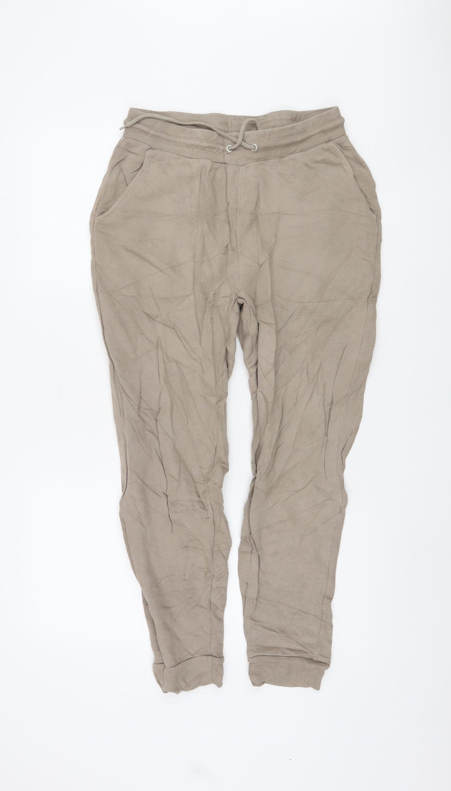 ASOS Beige Unisex Jogger M Casual Tapered Cotton