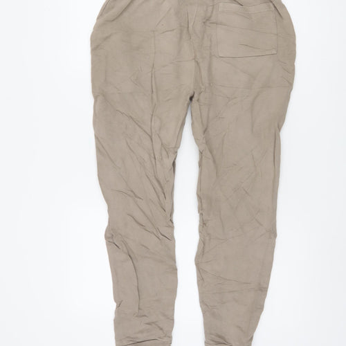 ASOS Beige Unisex Jogger M Casual Tapered Cotton