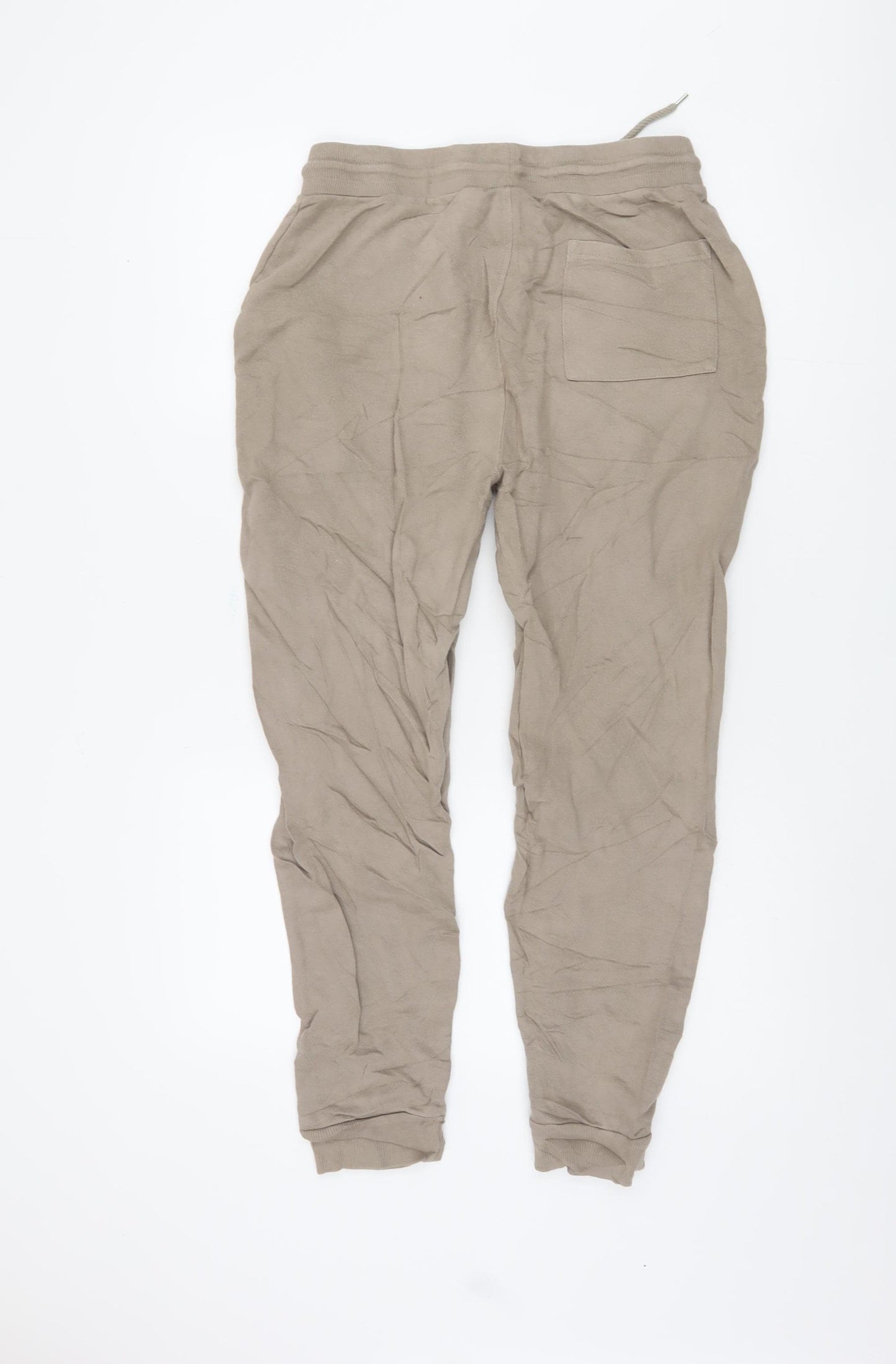 ASOS Beige Unisex Jogger M Casual Tapered Cotton