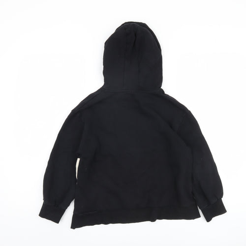 George Girls Disney Hoodie, Black & Beige, 8-9 Years, Pullover