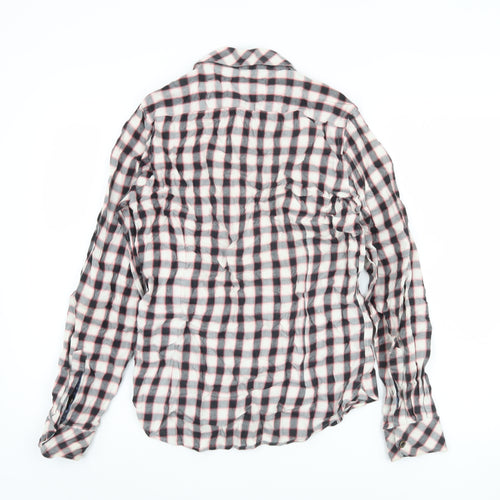 Ted Baker Men's Multicoloured Check Shirt, M, Button-Up