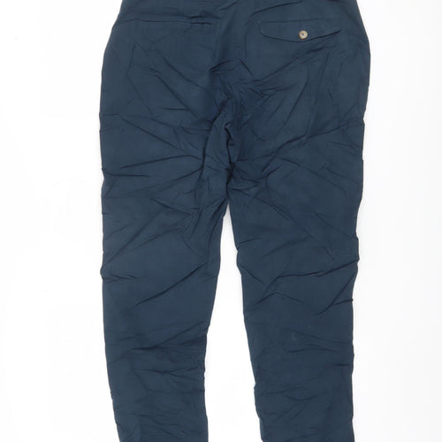 John Lewis Women's Blue Ankle Trousers, Size 12