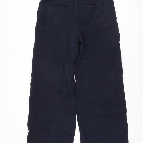 Marks and Spencer Women's Black Wide-Leg Trousers Size 10