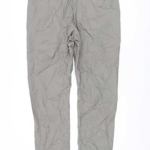 Marks and Spencer Men's Grey Tapered Trousers 38L