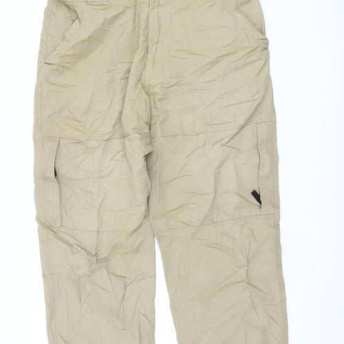 Marks and Spencer Men's Beige Cargo Trousers 38W 29L