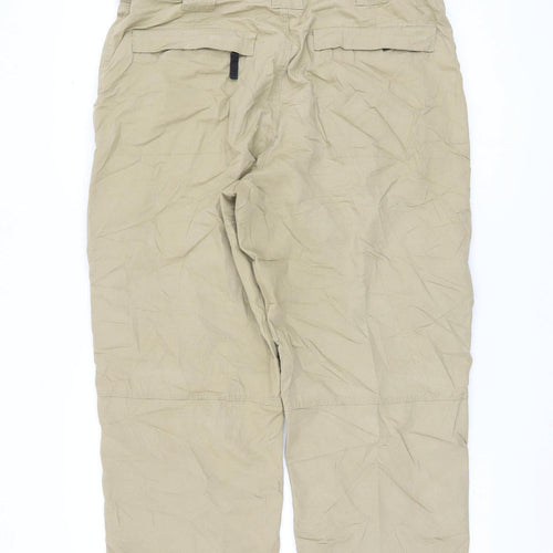 Marks and Spencer Men's Beige Cargo Trousers 38W 29L