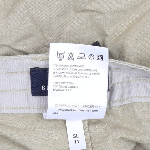 Marks and Spencer Men's Beige Cargo Trousers 38W 29L