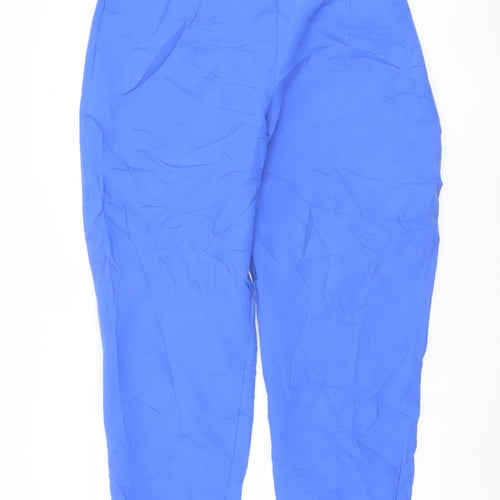 Marks and Spencer Women's Blue Plus Size Trousers
