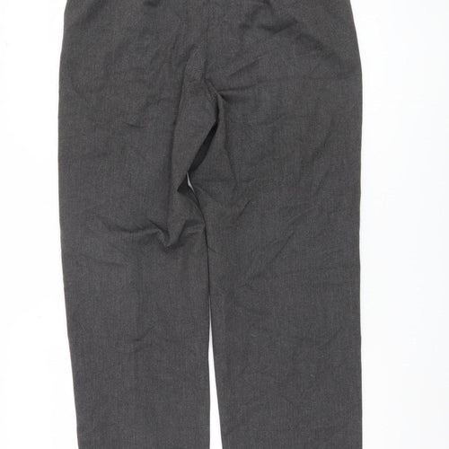 Eastex Women's Grey Straight Leg Trousers Size 12