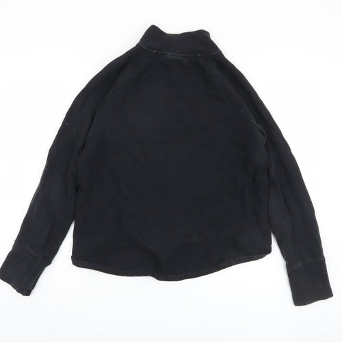 DKNY Women's Black Logo Sweatshirt Medium