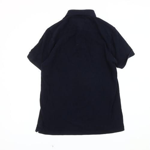 French Connection Men's Black Polo Shirt Size S