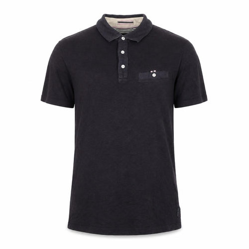 Ted Baker Men's Black Polo, Size S, Short Sleeve