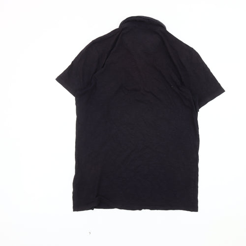 Ted Baker Men's Black Polo, Size S, Short Sleeve