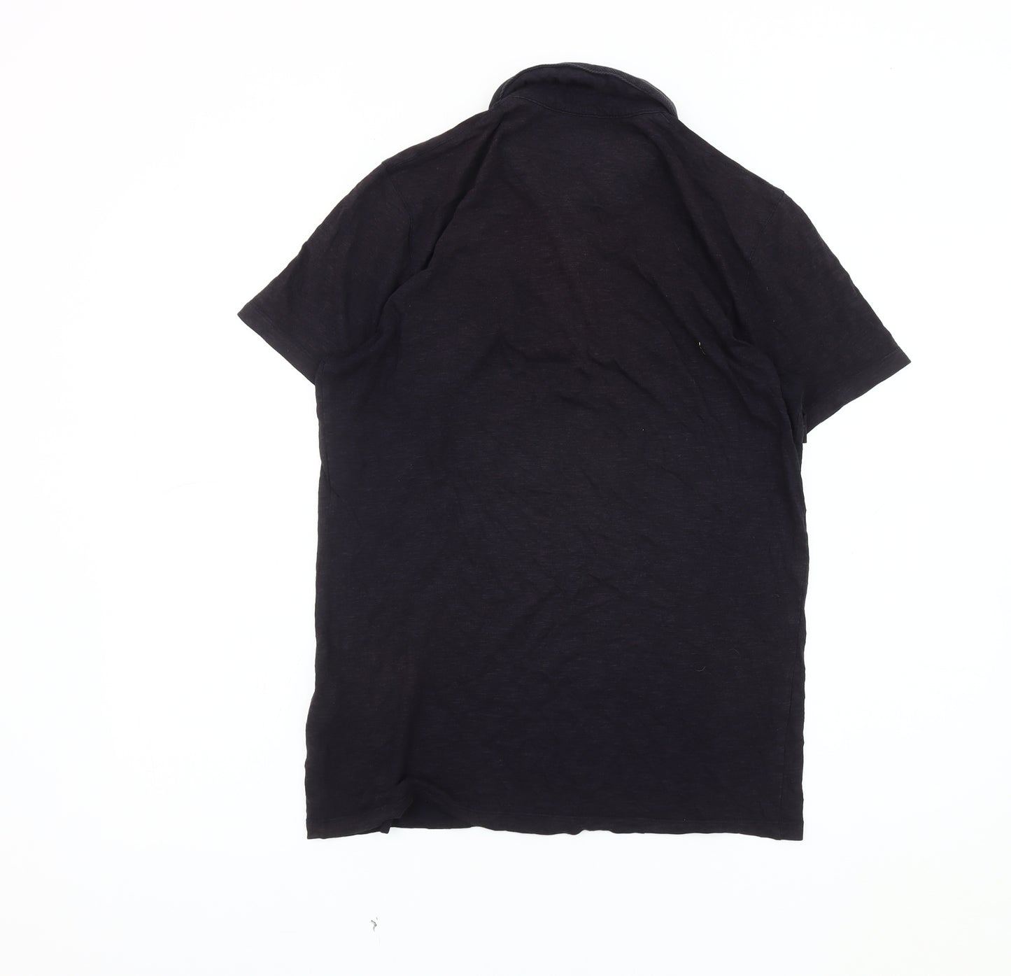 Ted Baker Men's Black Polo, Size S, Short Sleeve