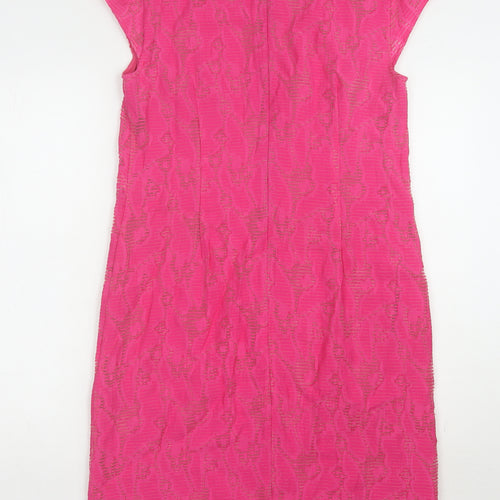 Jaeger Pink Women's Dress Size 10