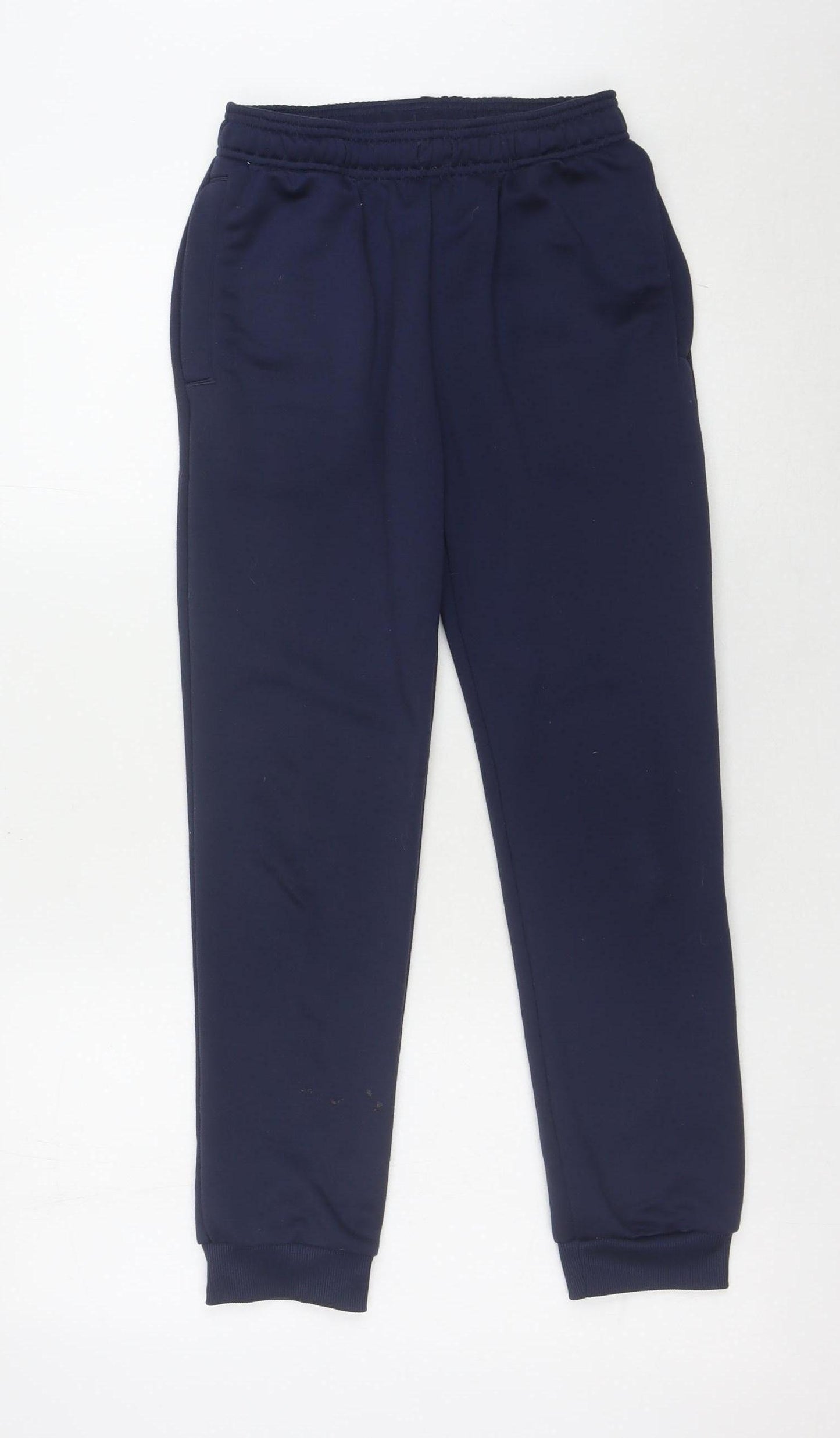 Decathlon Boys' Blue Joggers - 12-13 Years, Elastic Waist