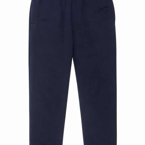 Decathlon Boys' Blue Joggers - 12-13 Years, Elastic Waist