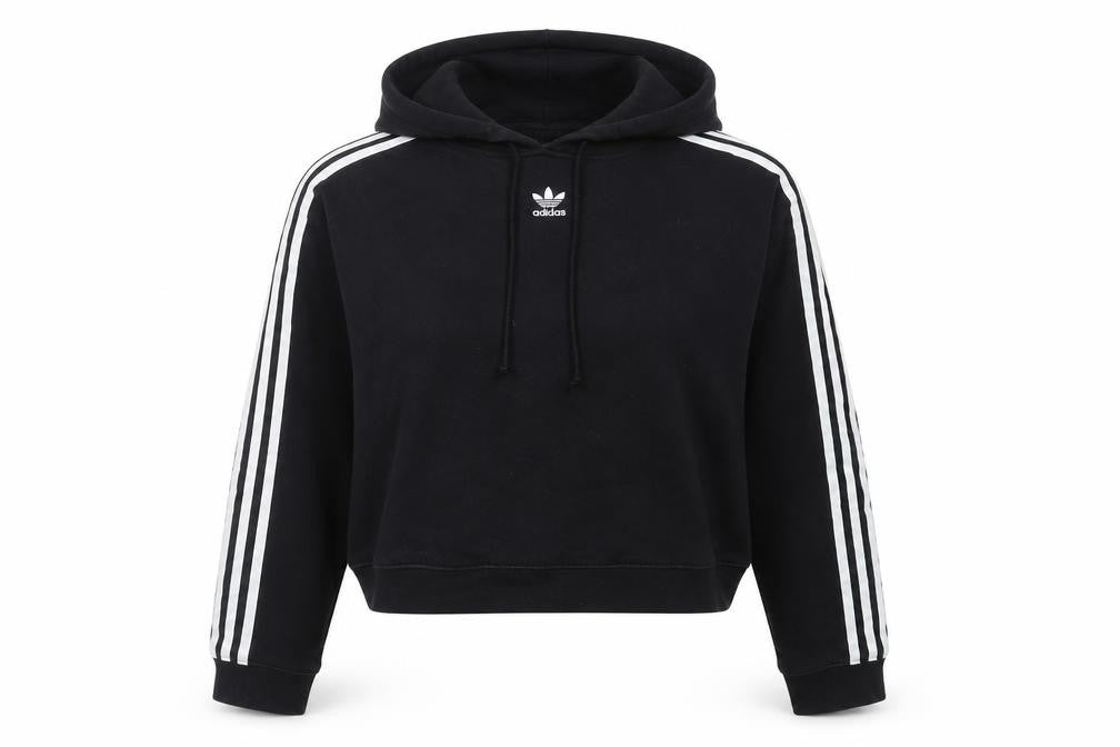 Adidas Women’s Black Pullover Hoodie, Size 14