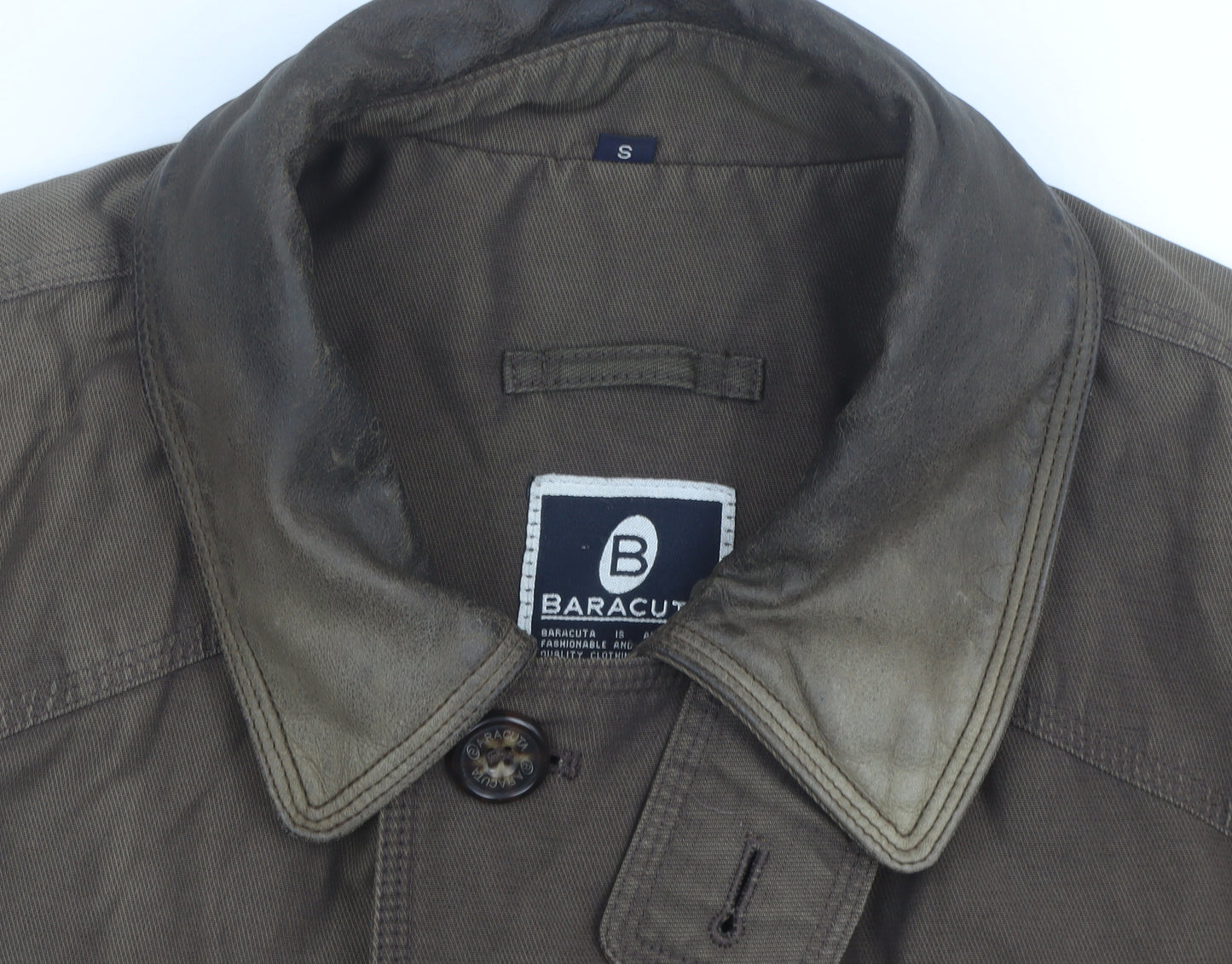 Baracuta Men's Brown Field Jacket, Size S, Casual Coat