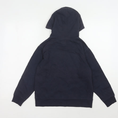 Champion Boys Black Hooded Pullover Hoodie L 12-13 Years