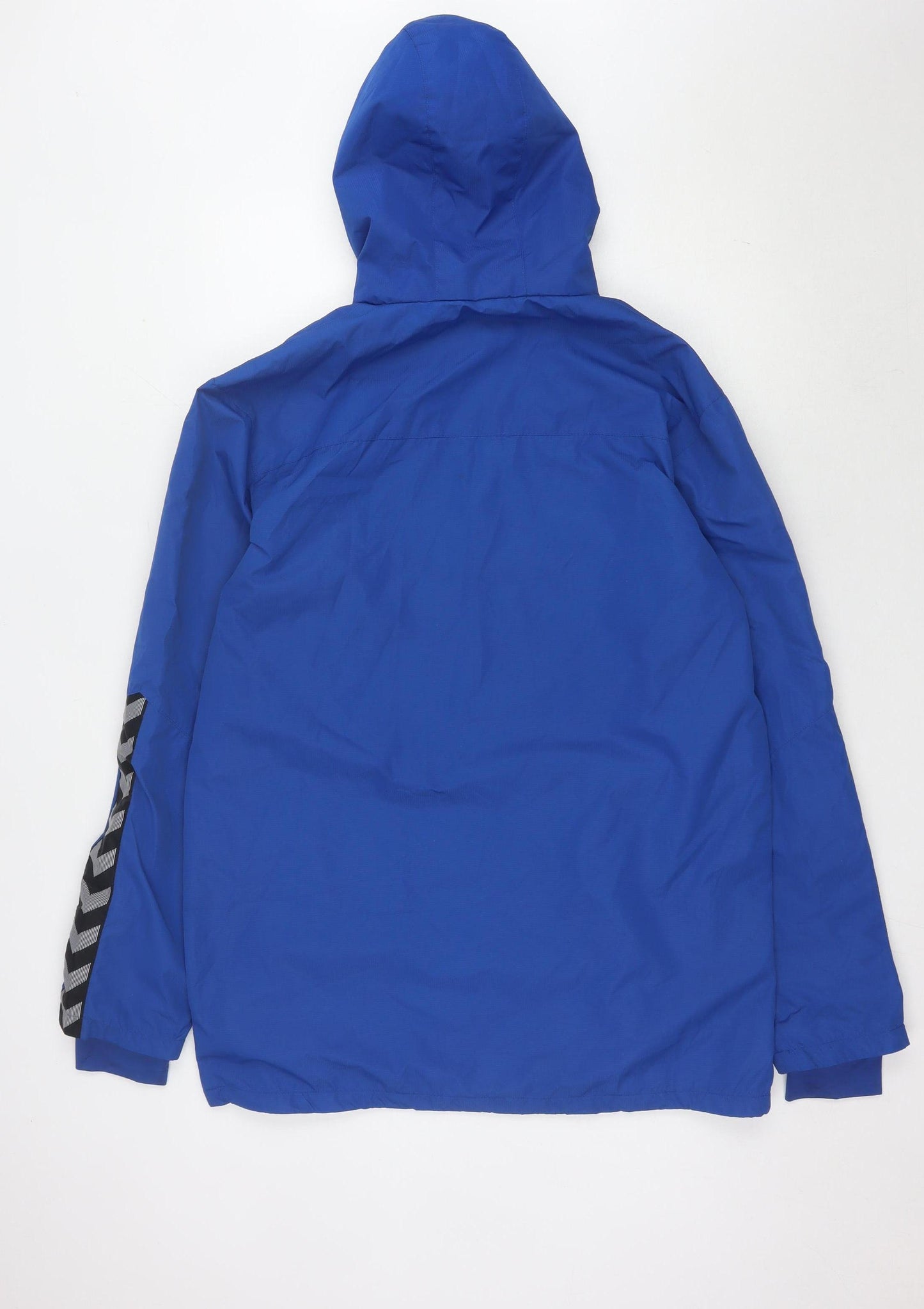 Hummel Men's Blue Waterproof Rain Coat M