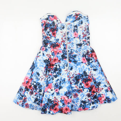 TFNC London Women's Multicoloured Floral Dress, Size S