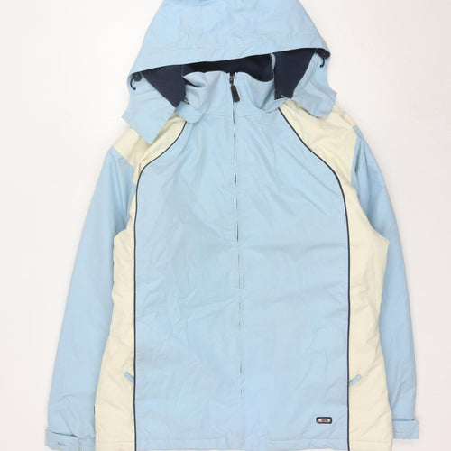 Trespass Men's Blue Waterproof Rain Coat - L