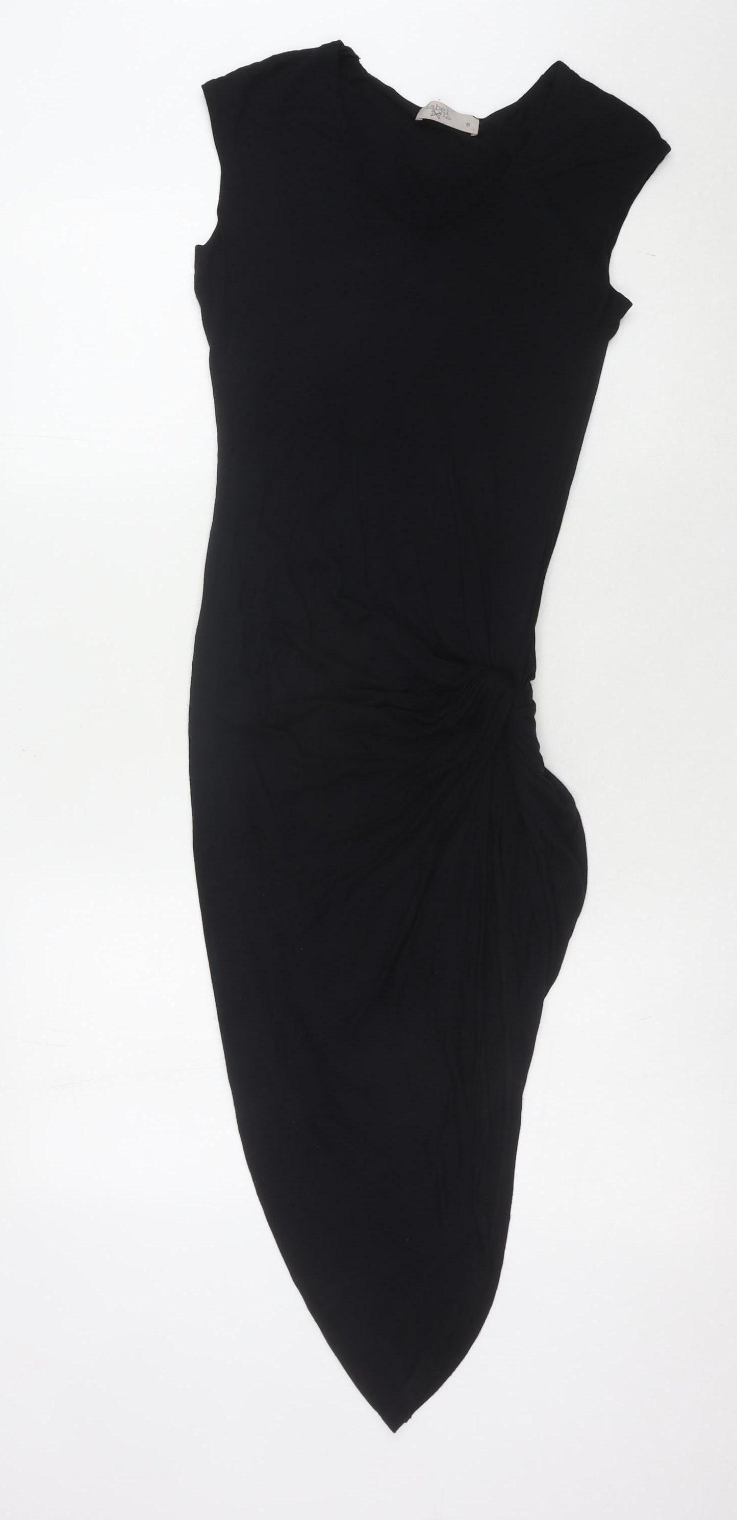 Label Lab Women's Black Asymmetric Dress Size 6