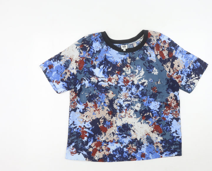 Kin by John Lewis Women's Multicoloured Floral T-Shirt
