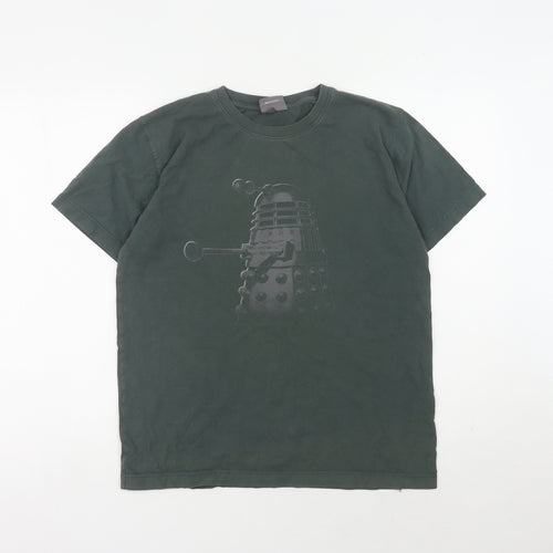 Chunk Unisex Dalek T-Shirt Green Small
