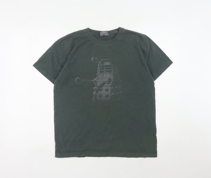 Chunk Unisex Dalek T-Shirt Green Small
