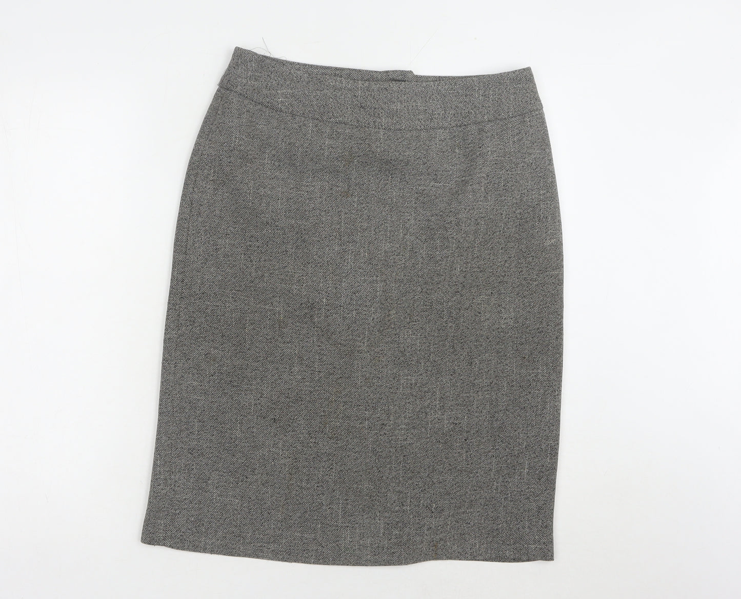 Happit Women's Grey Pencil Skirt, Size 12