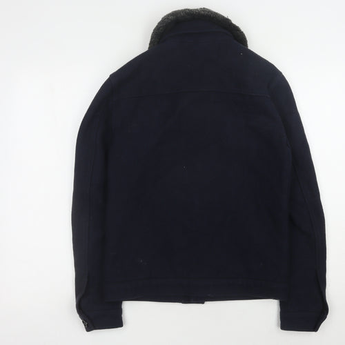 River Island Women's Black Wool XS Winter Jacket