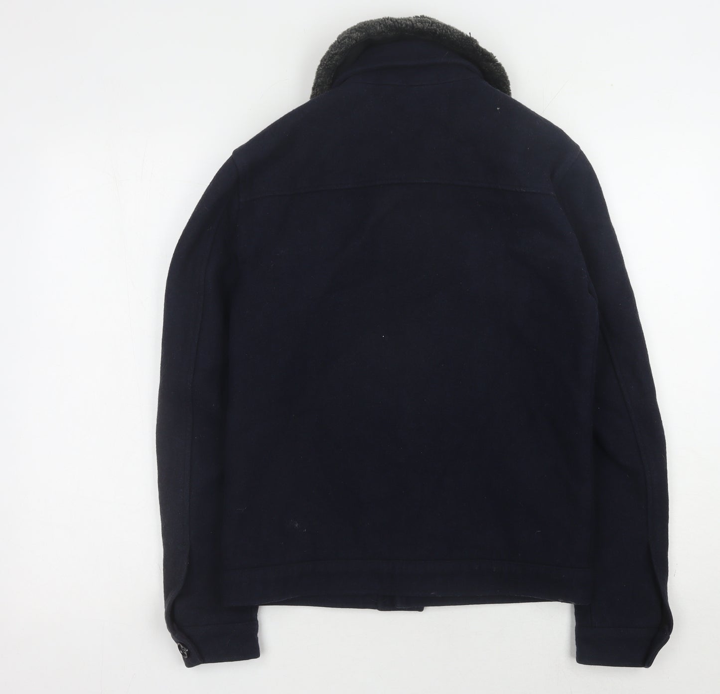 River Island Women's Black Wool XS Winter Jacket