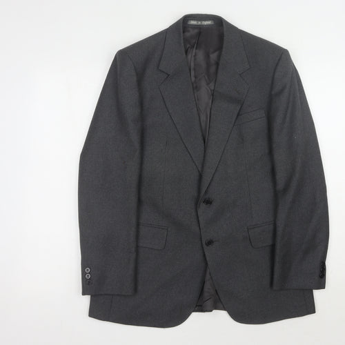 Burton Men's Grey Vintage Suit Jacket 40 Formal Wear
