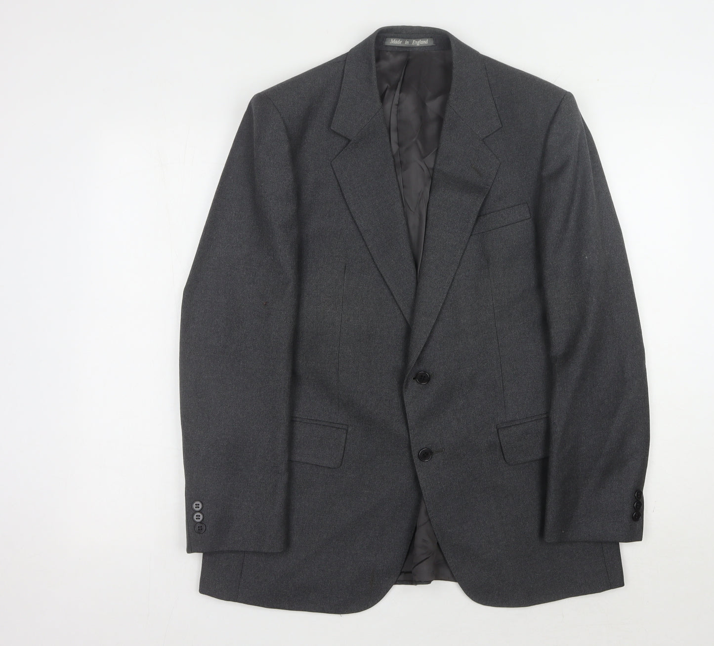 Burton Men's Grey Vintage Suit Jacket 40 Formal Wear