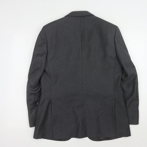 Burton Men's Grey Vintage Suit Jacket 40 Formal Wear