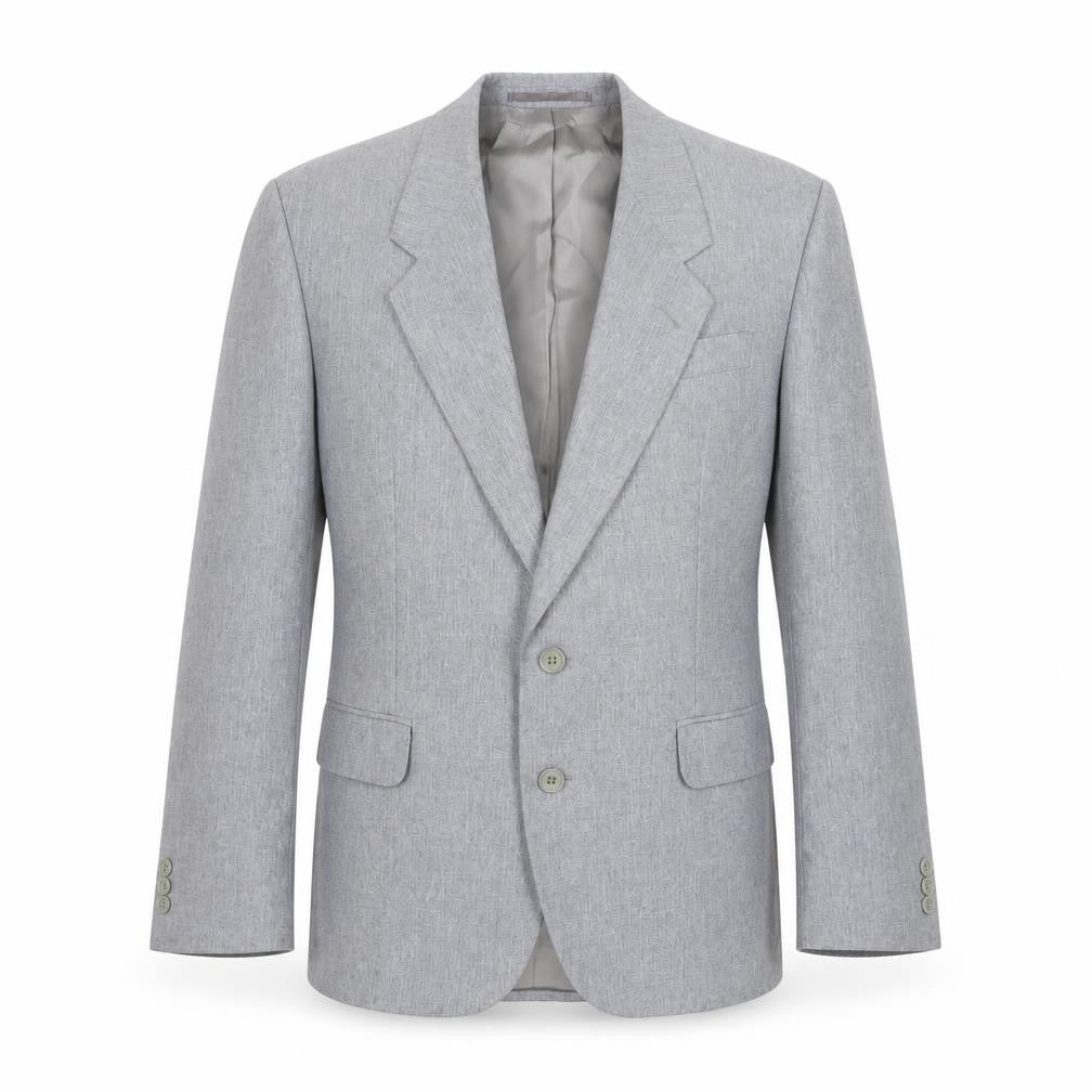 Front view of C&A Grey Men's Blazer 38 Short Jacket