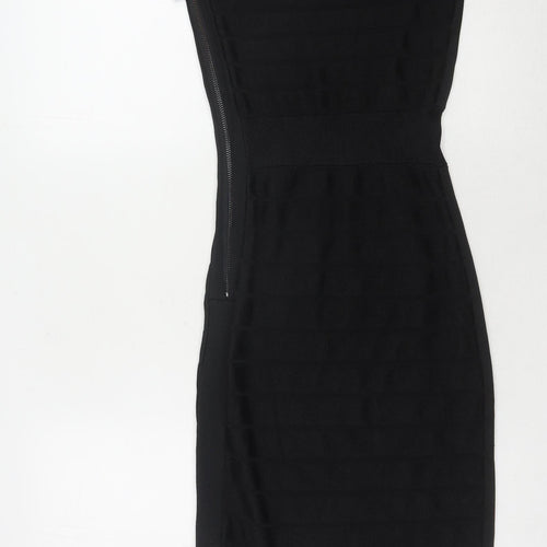 French Connection Women's Black Size 8 Off Shoulder Dress