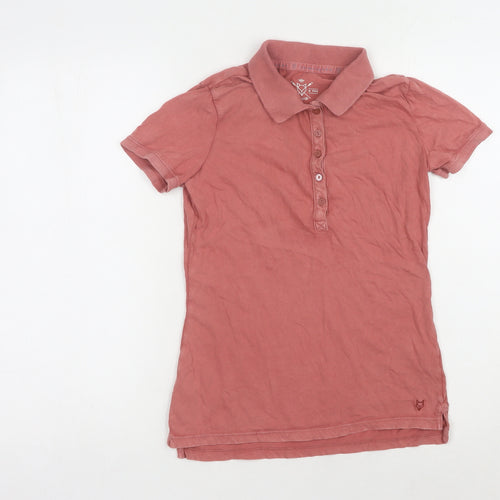 Prince & Fox Women's Pink Polo Shirt, Size S
