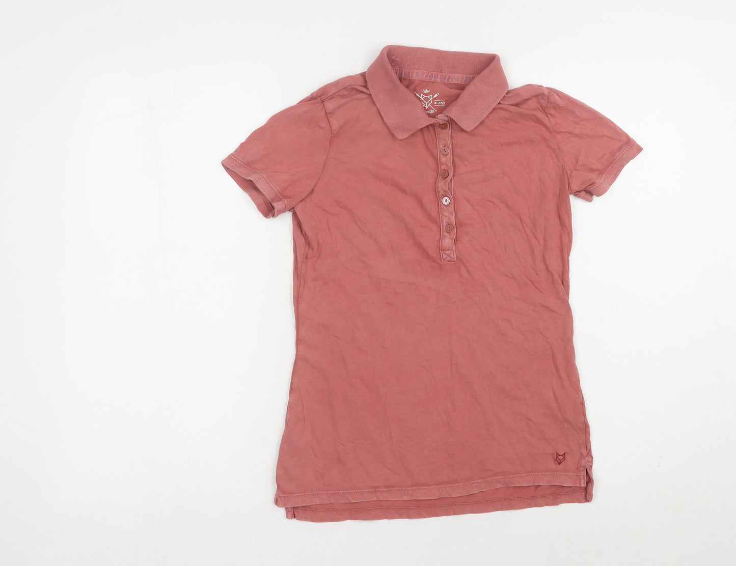 Prince & Fox Women's Pink Polo Shirt, Size S