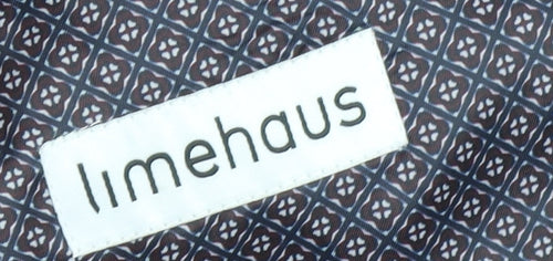 Limehaus Men's Green & Black Plaid Blazer, Size 42