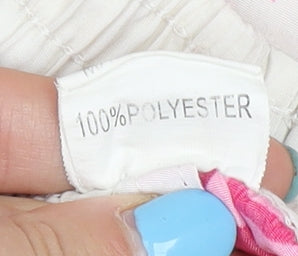 Bixtra Women's Multicoloured Floral Athletic Shorts S