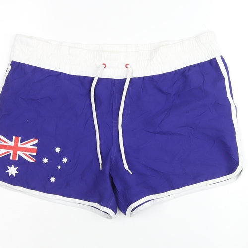 Now Women's Blue Athletic Shorts Size 12