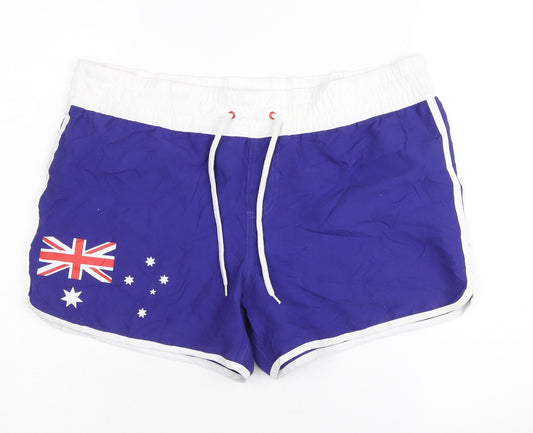 Now Women's Blue Athletic Shorts Size 12