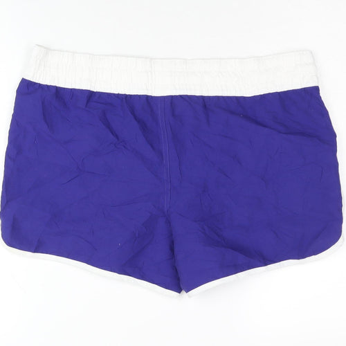 Now Women's Blue Athletic Shorts Size 12