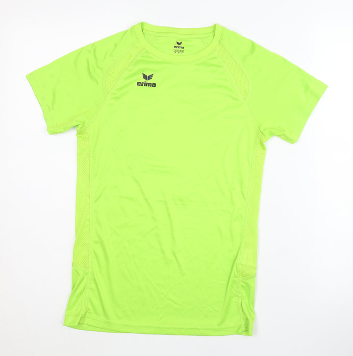 Erima Women's Green T-Shirt - UK Size 8, Breathable