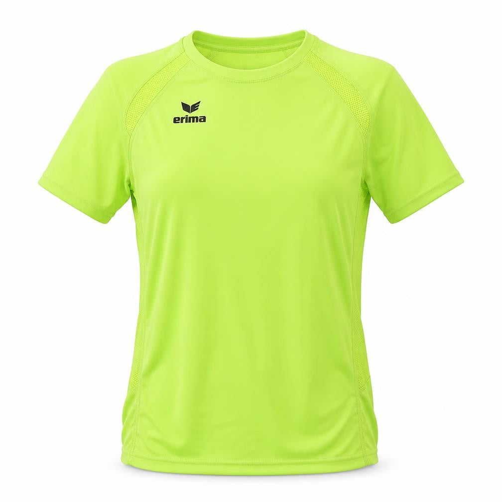 Front view of Erima Women's Green T-Shirt - UK, size 8, Breathable