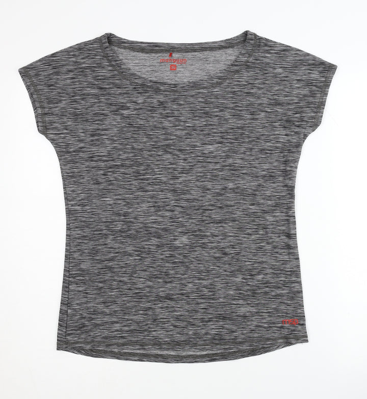 Mandarin Sports Women's Grey T-Shirt Size 10
