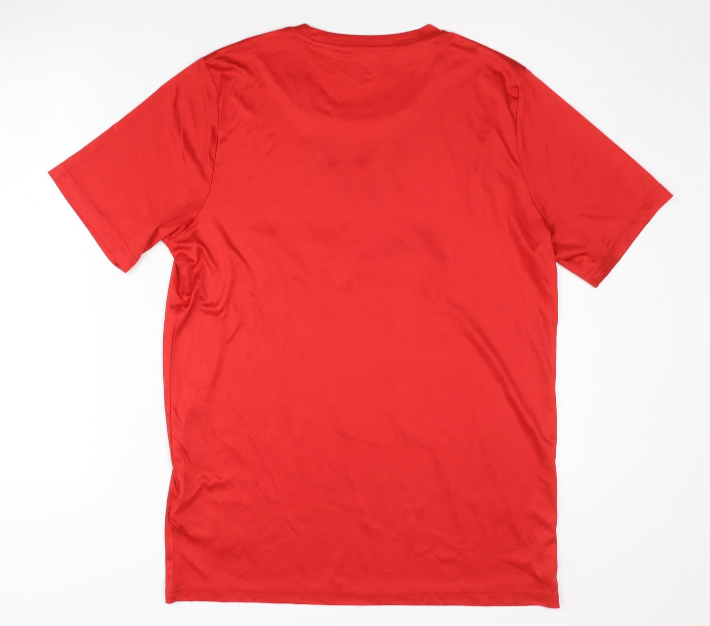 Erima Men's Red Short Sleeve T-Shirt L